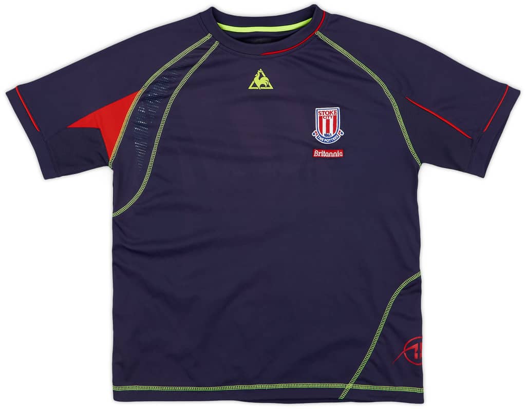 2008-09 Stoke City Le Coq Sportif Training Shirt - 7/10 - (XL.Boys)