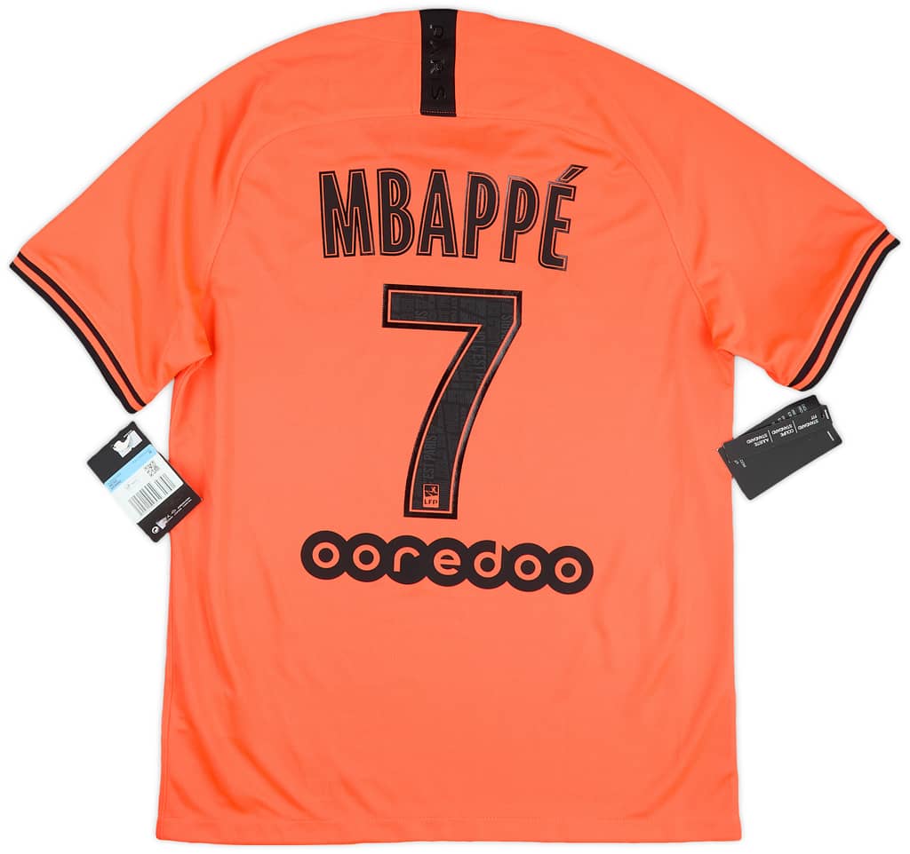 2019-20 Paris Saint-Germain Away Shirt Mbappe #7 (M)