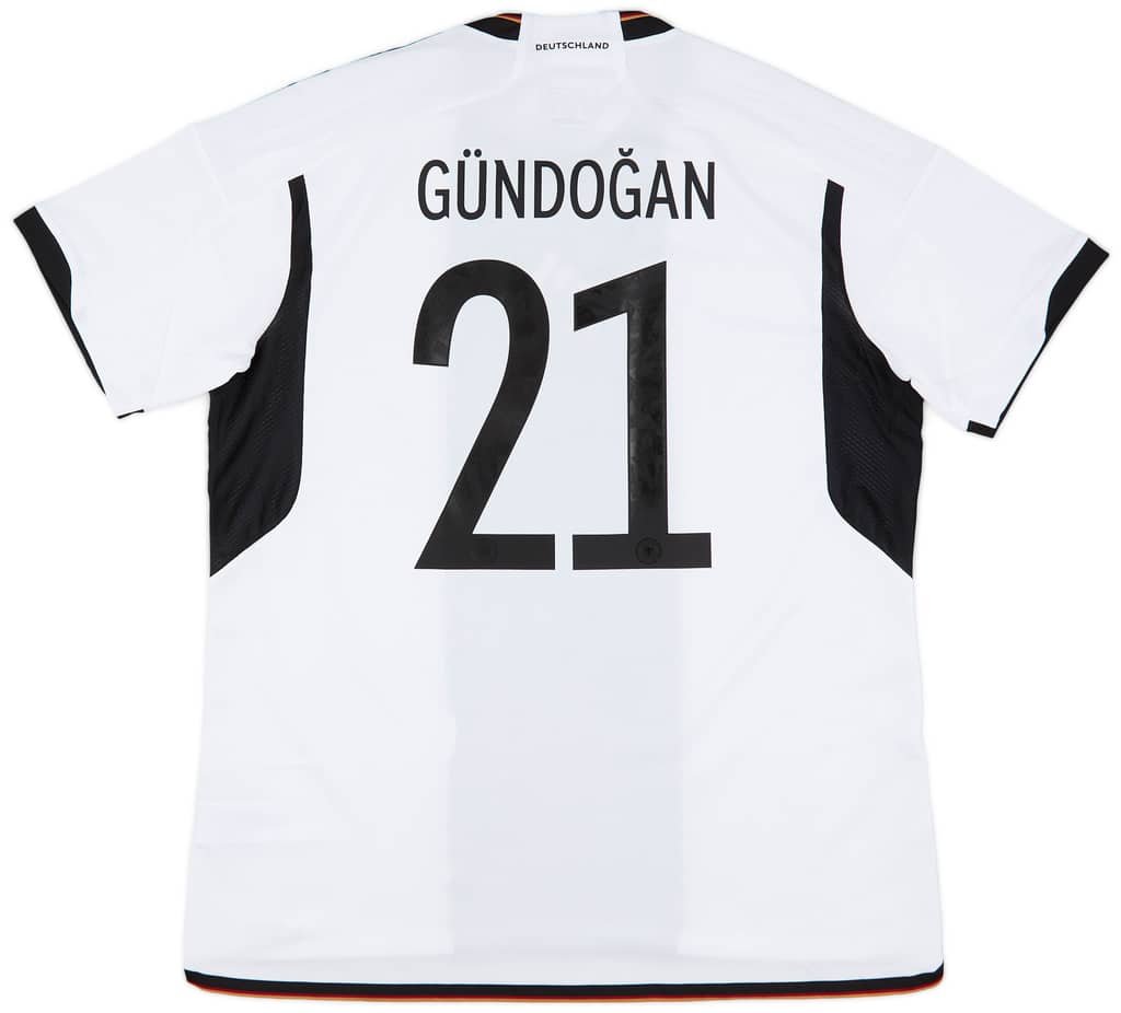 2022-23 Germany Home Shirt Gundogan #21 (XL)