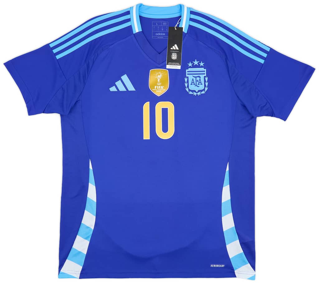 2024-25 Argentina Away Shirt Messi #10