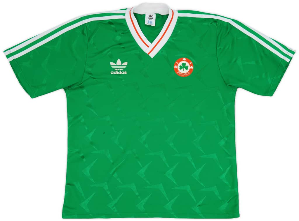 1990-92 Ireland Home Shirt - 5/10 - (M)