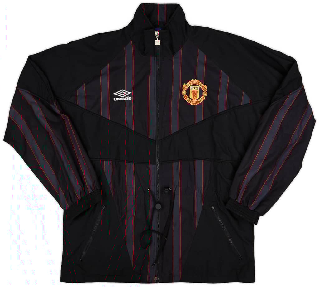 1996-97 Manchester United Umbro Bench Coat - 9/10 - (L)