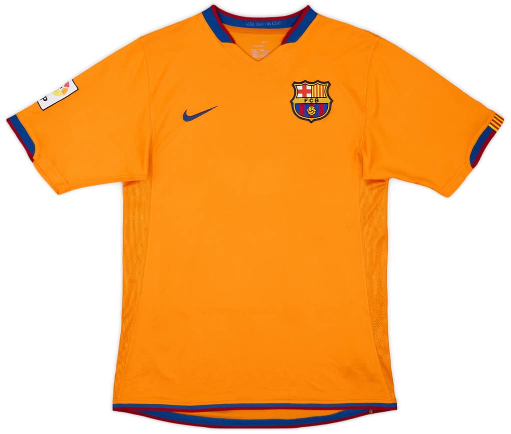 2006-08 Barcelona Away Shirt Messi #19 - 8/10 - (S)