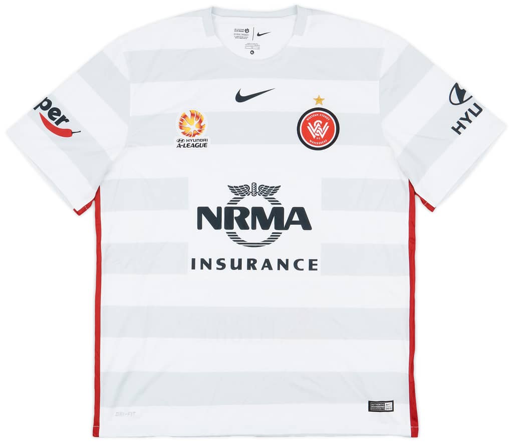 2015-16 Western Sydney Wanderers Away Shirt - 7/10 - (XL)