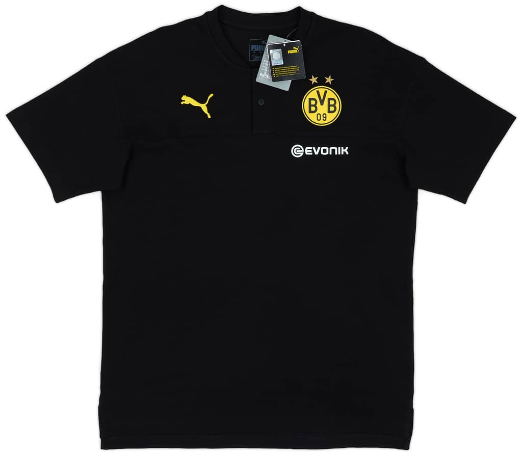 2019-20 Borussia Dortmund Puma Casuals Polo T-Shirt