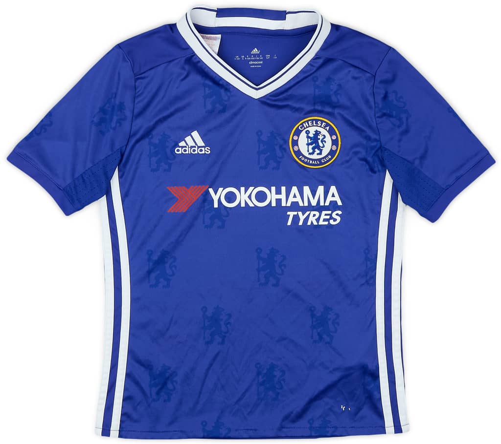 2016-17 Chelsea Home Shirt - 8/10 - (S.Boys)