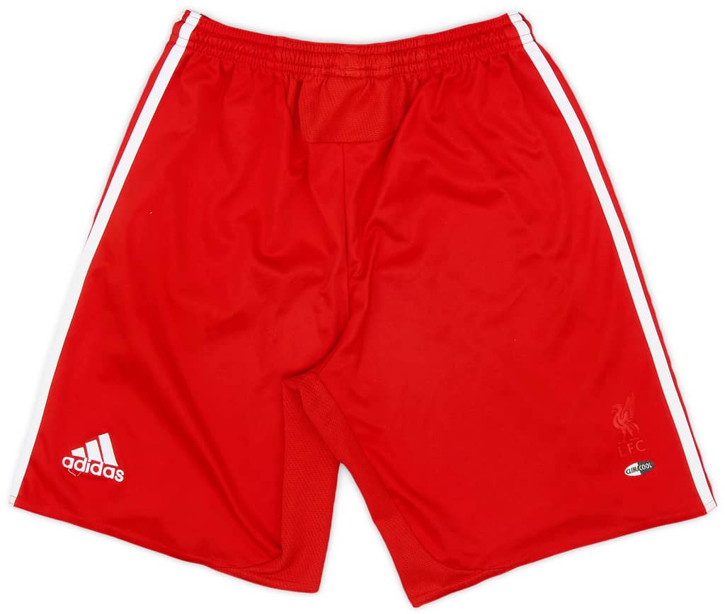 2006-08 Liverpool Home Shorts - 9/10 - (S)