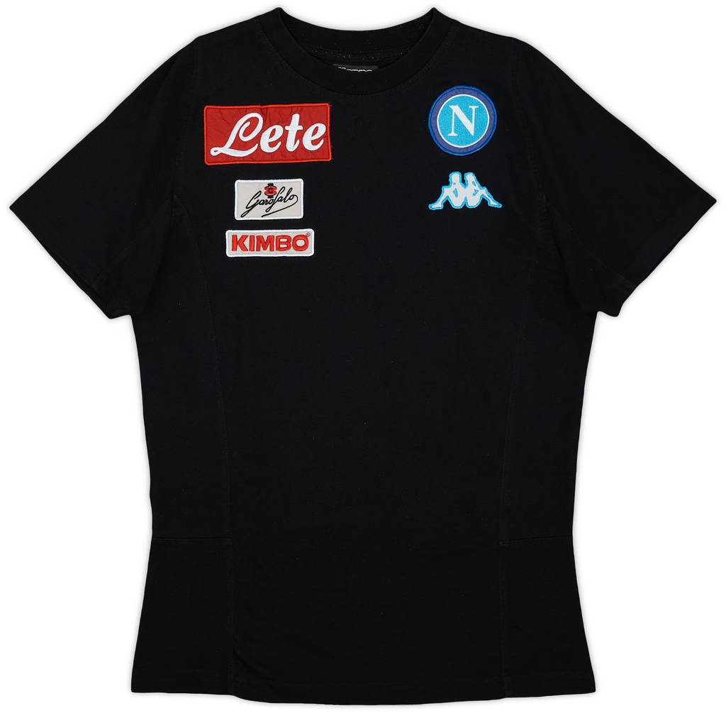 2015-16 Napoli Kappa Cotton Tee - 6/10 - (S)