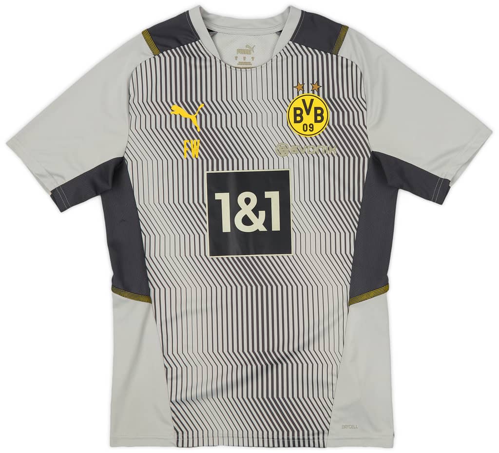 2021-22 Borussia Dortmund Staff Issue Puma Training Shirt 'FW' - 10/10 - (M)