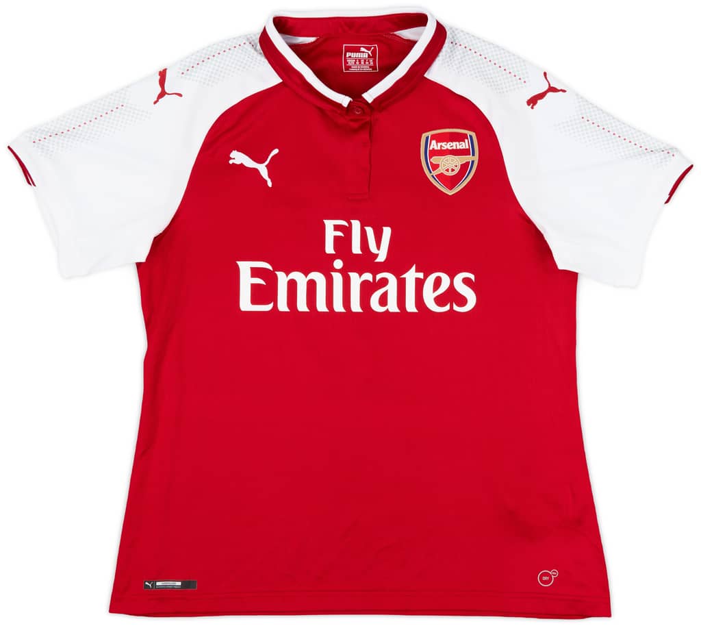 2017-18 Arsenal Home Shirt Ramsey #8 - 10/10 - (Women's XL)