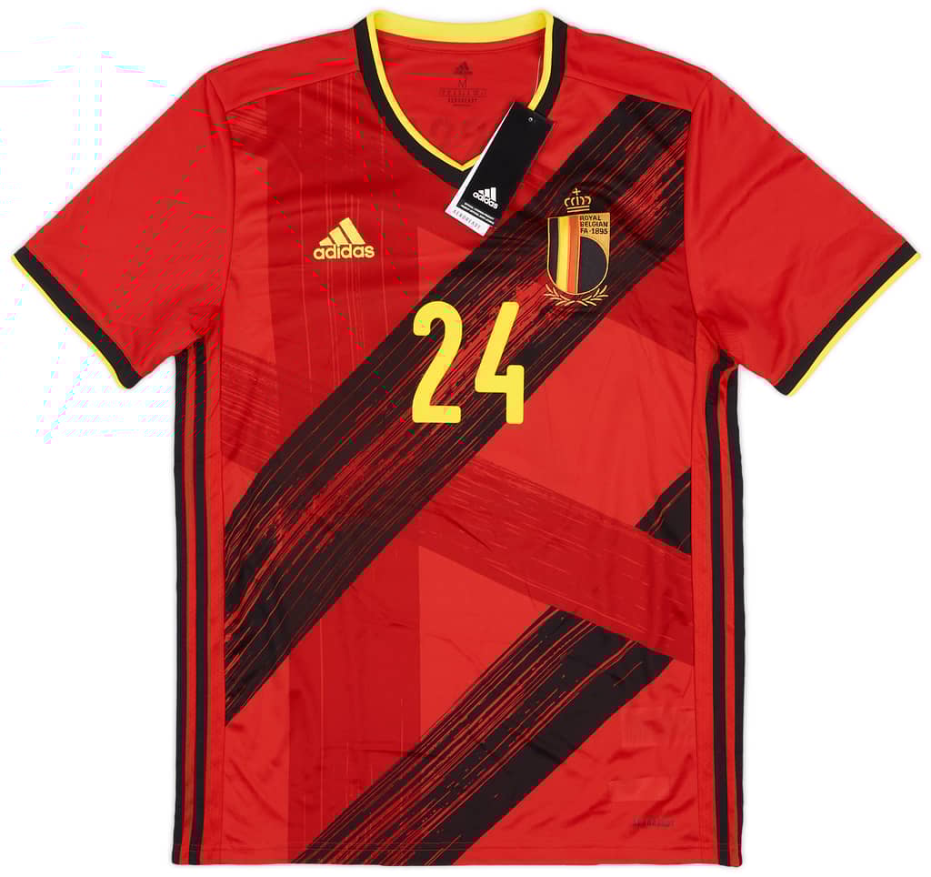 2020-21 Belgium Home Shirt Trossard #24 (M)