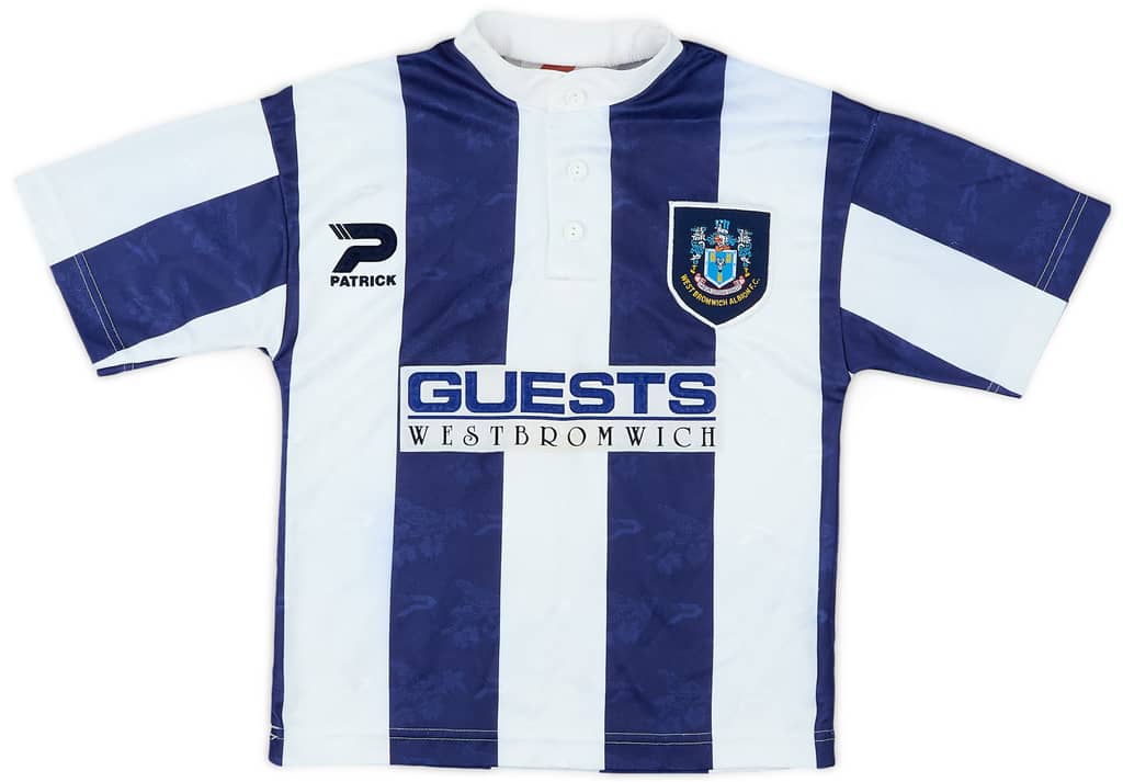 1996-97 West Brom Home Shirt - 8/10 - (6-7 Years)