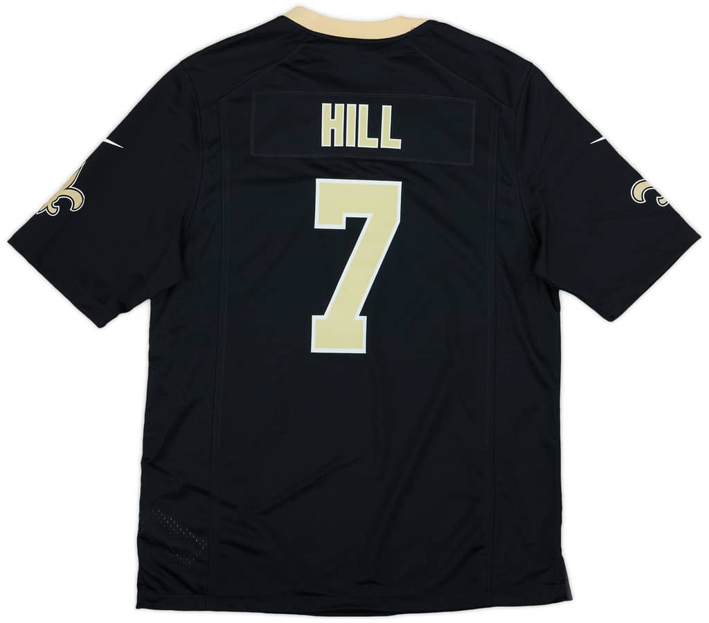 2017-24 New Orleans Saints Hill #7 Nike Game Home Jersey (L)
