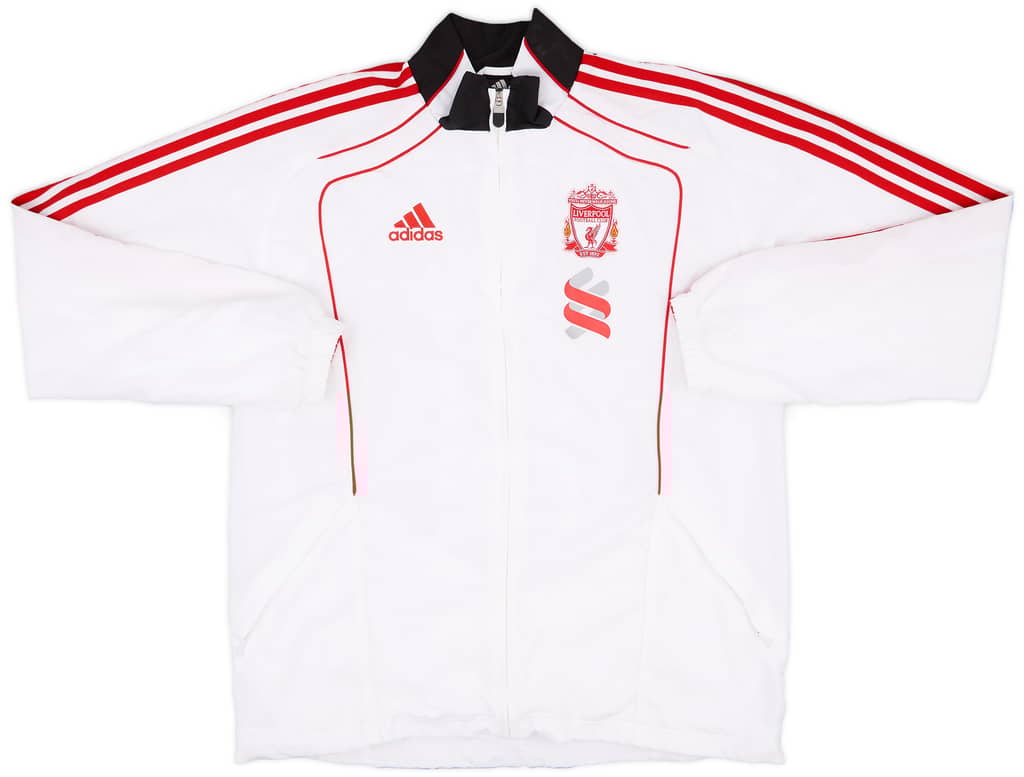 2010-11 Liverpool adidas Track Jacket - 8/10 - (L)