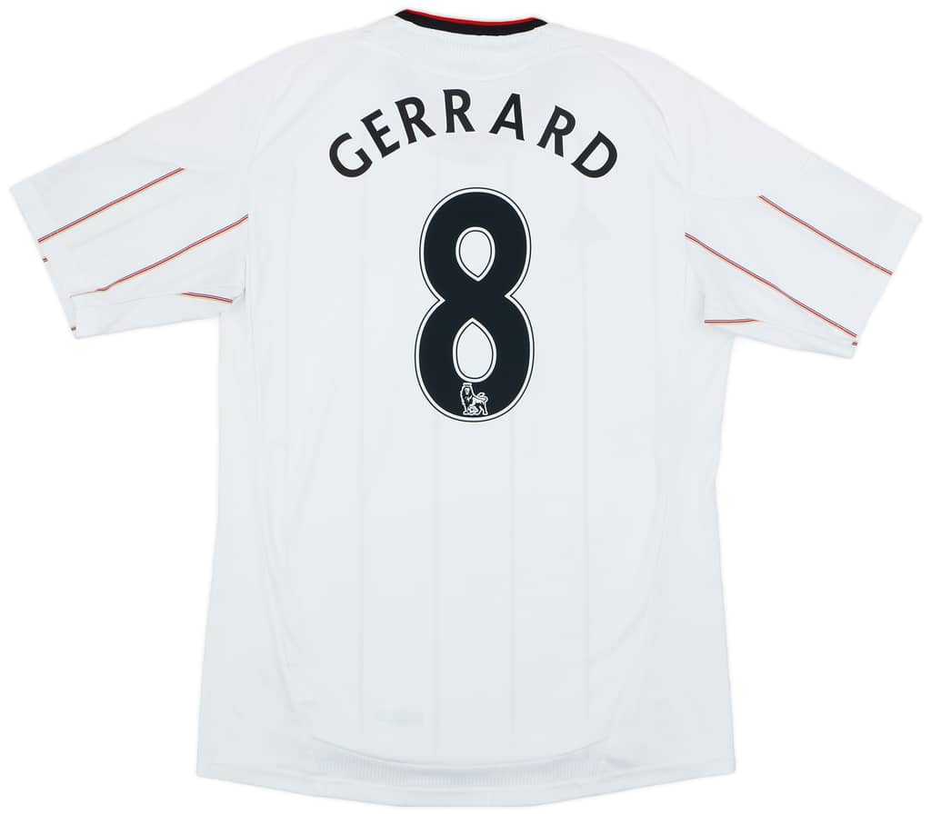 2010-11 Liverpool Away Shirt Gerrard #8 - 6/10 - (M)