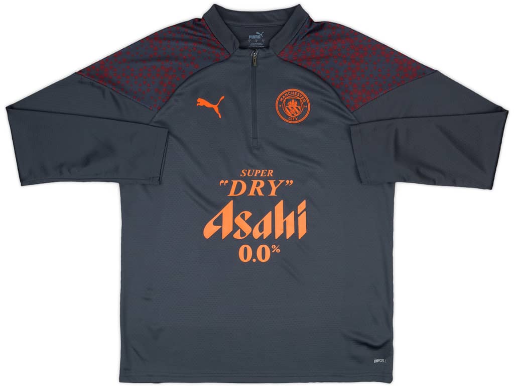 2023-24 Manchester City Player Issue 1/4 Zip Training Top