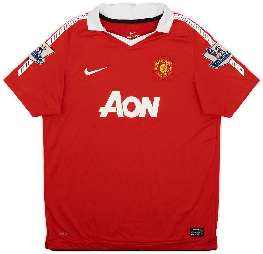2010-11 Manchester United Home Shirt - 6/10 - (XL.Boys)