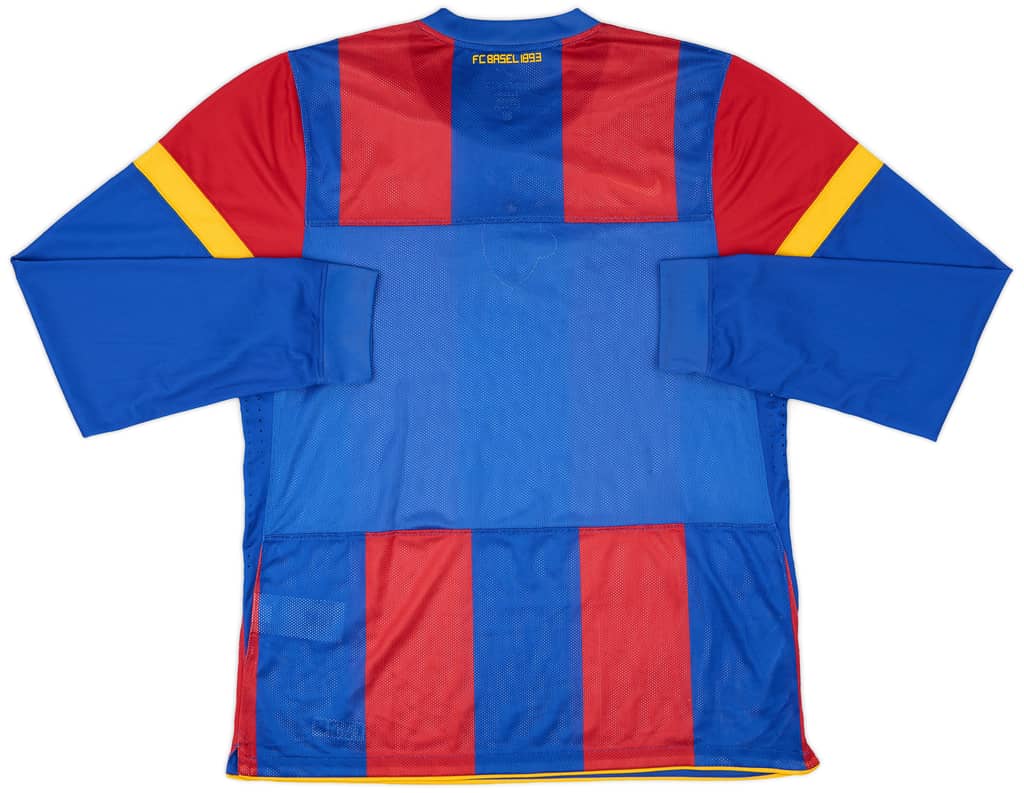 2011-12 FC Basel Authentic Home L/S Shirt (XL)