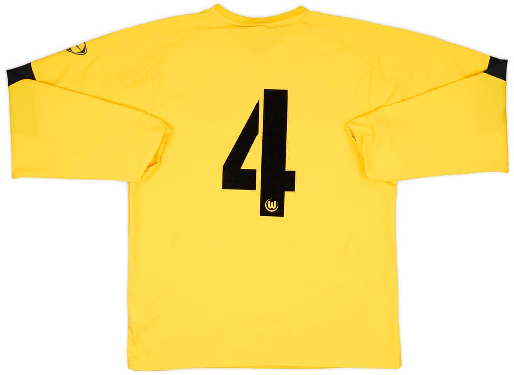 2004-05 Wolfsburg Match Issue Third L/S Shirt #4