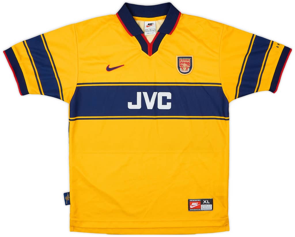 1997-99 Arsenal Away Shirt - 8/10 - (XL.Boys)
