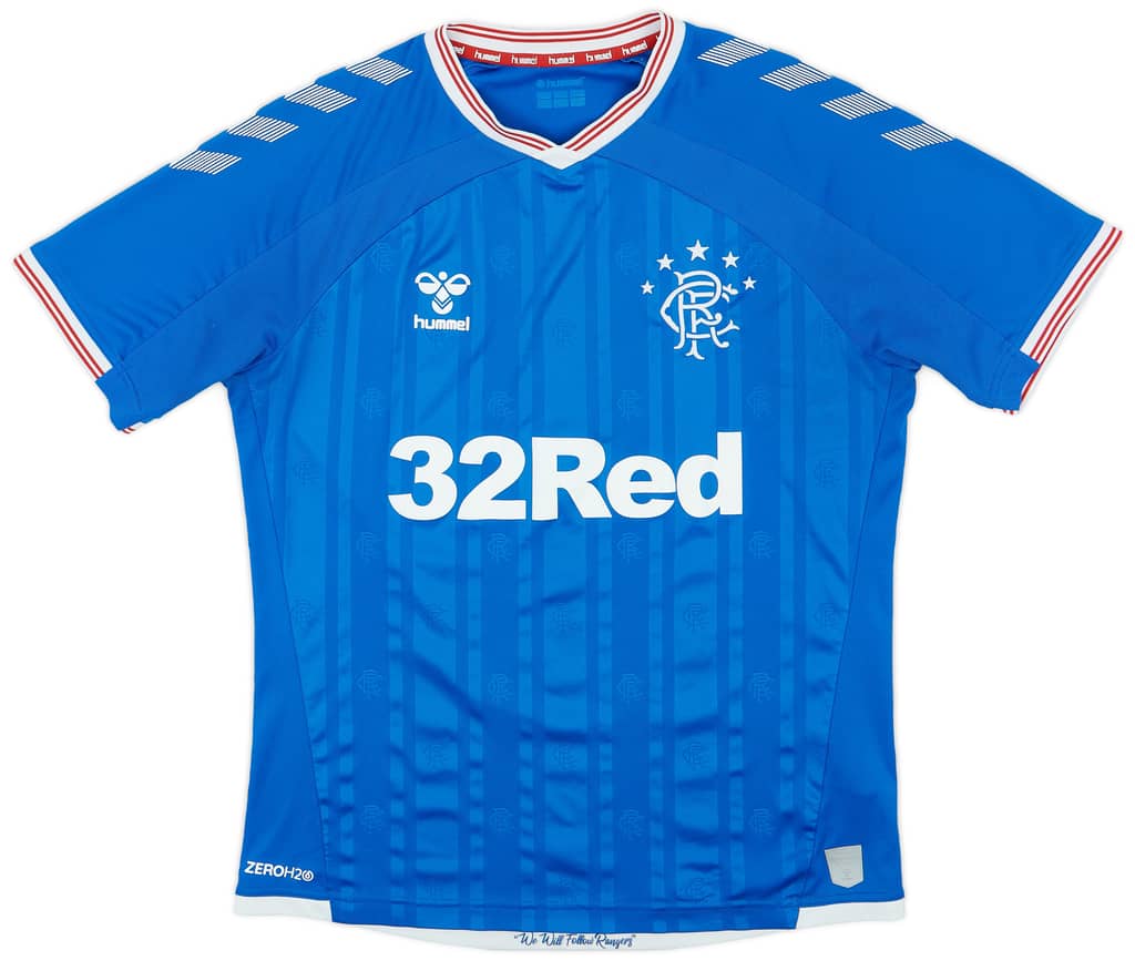 2019-20 Rangers Home Shirt - 6/10 - (L)
