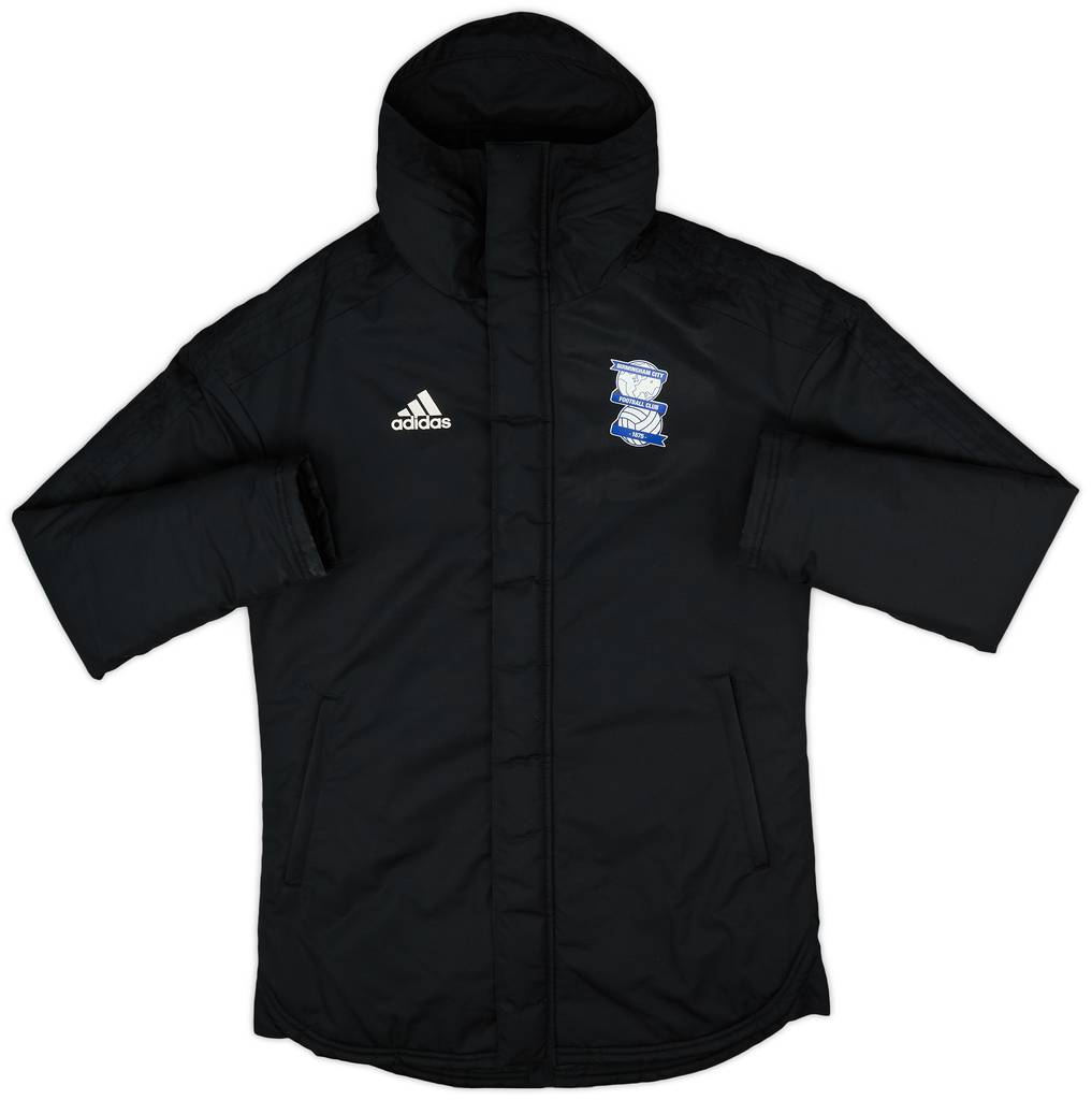 2019-20 Birmingham adidas Hooded Padded Bench Coat - 9/10 - (S)