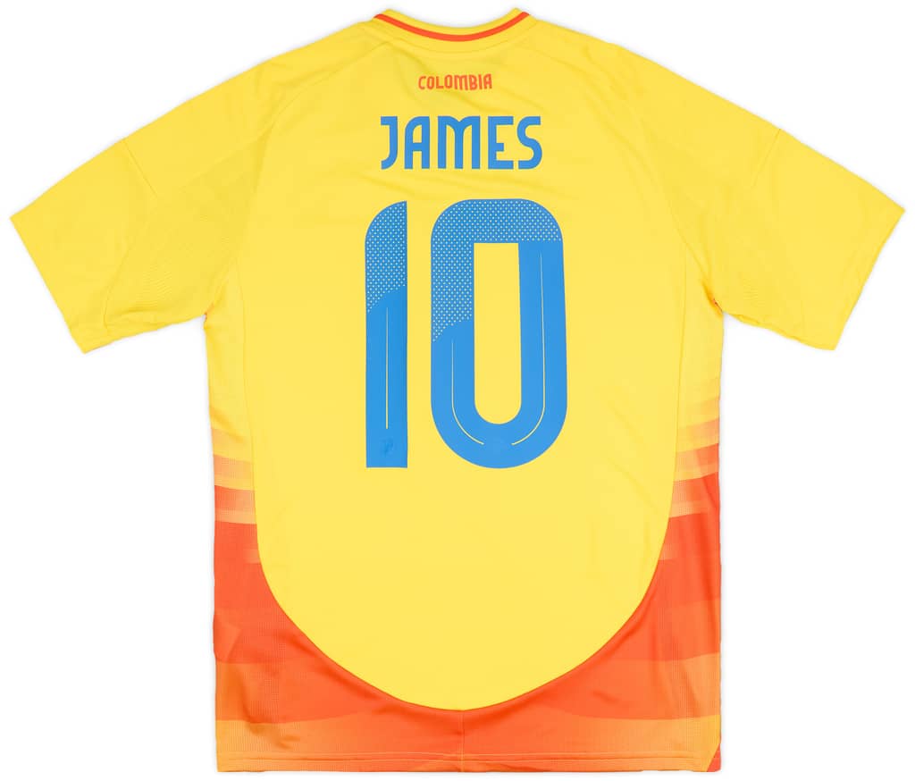 2024-25 Colombia Home Shirt James #10 (KIDS)