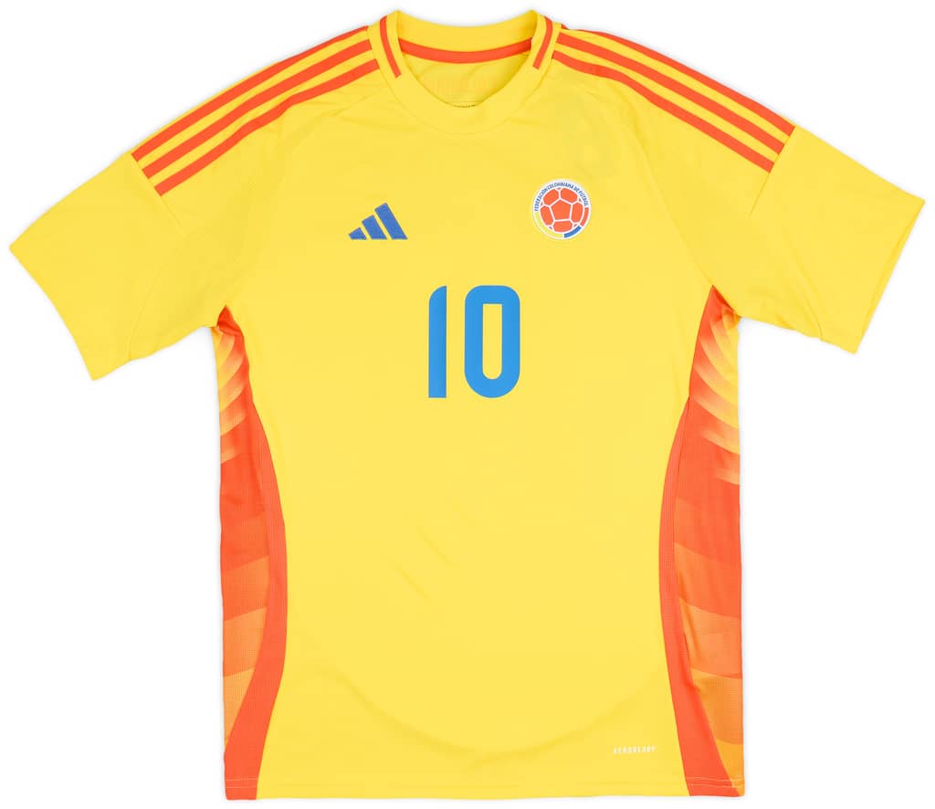 2024-25 Colombia Home Shirt James #10 (KIDS)