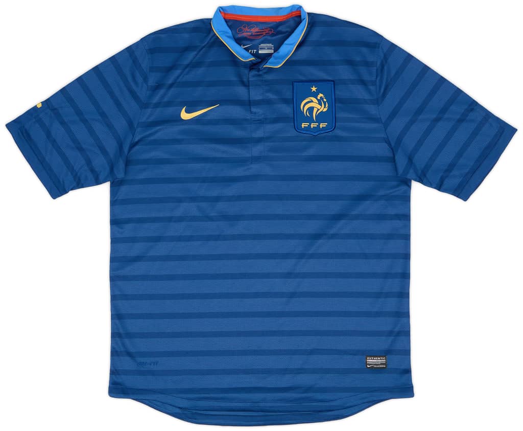 2012-13 France Home Shirt - 9/10 - (L)