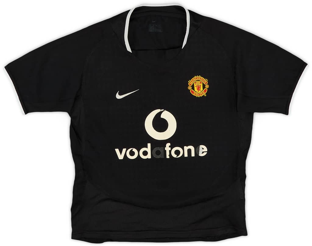 2003-05 Manchester United Away Shirt - 5/10 - (M.Boys)