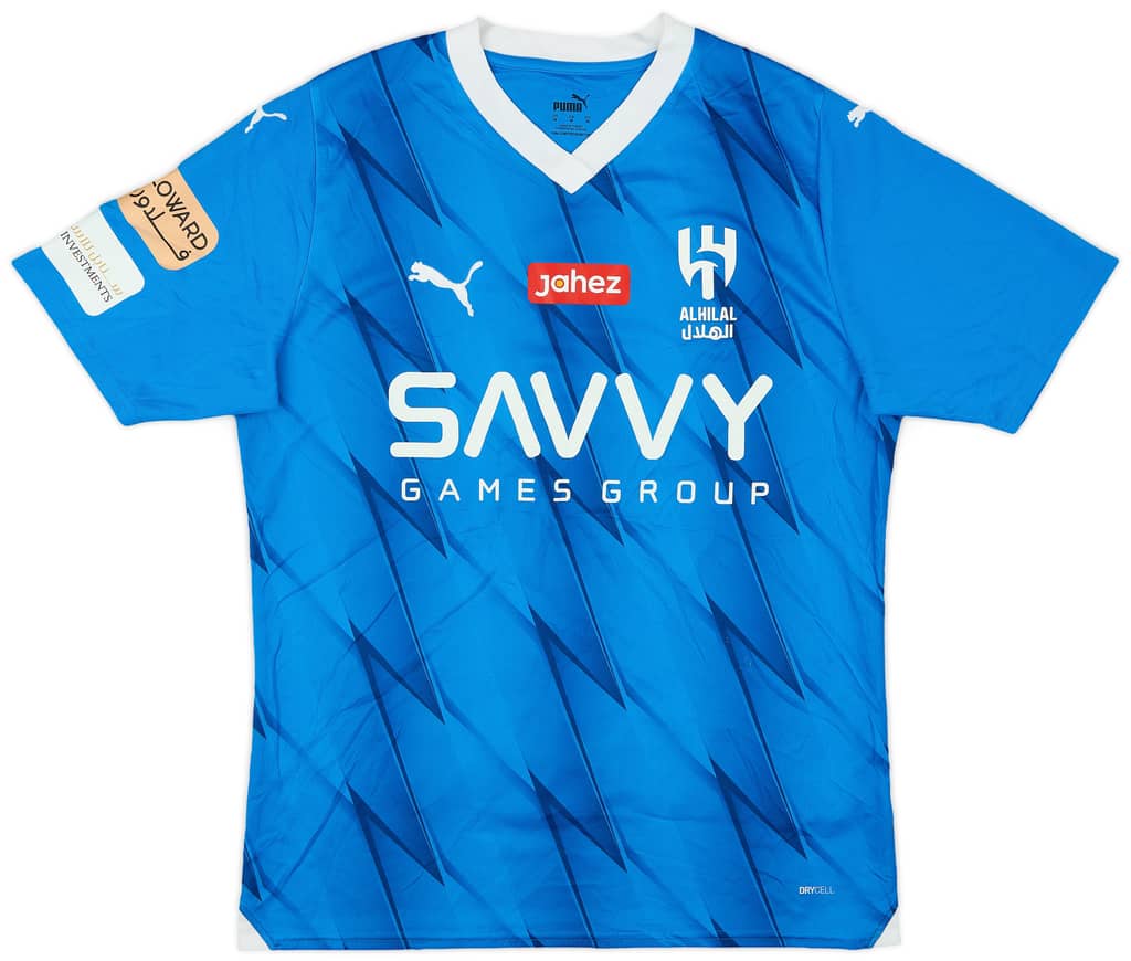 2023-24 Al-Hilal Home Shirt - 8/10 - (M)