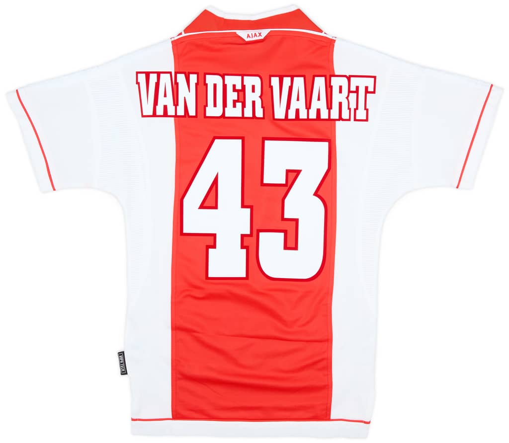 1999-00 Ajax Home Shirt Van Der Vaart #43 (S)