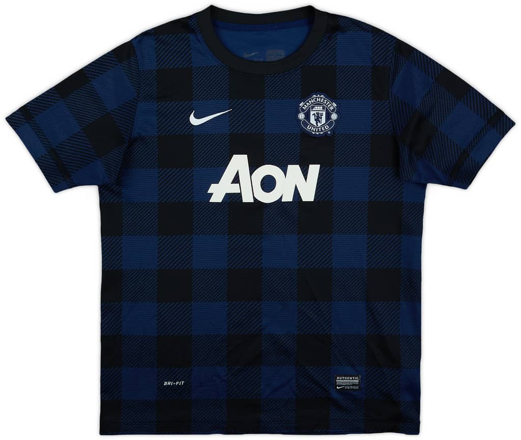 2013-14 Manchester United Away Shirt - 8/10 - (XL.Boys)