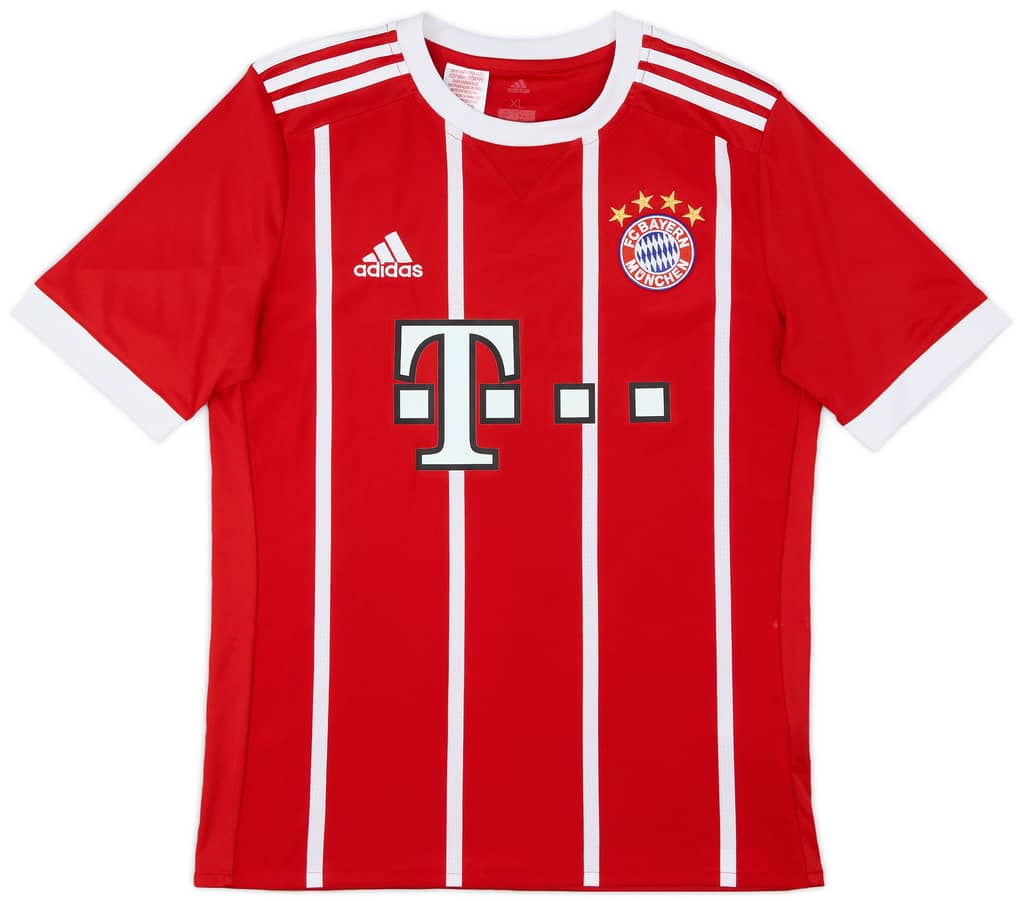 2017-18 Bayern Munich Home Shirt - 8/10 - (XL.Boys)