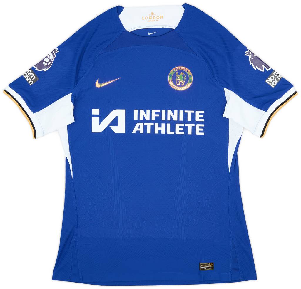 2023-24 Chelsea Match Issue Home Shirt Caicedo #25