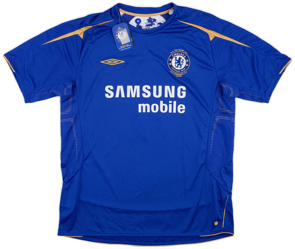 2005-06 Chelsea Centenary Home Shirt Lampard #8 (XL)