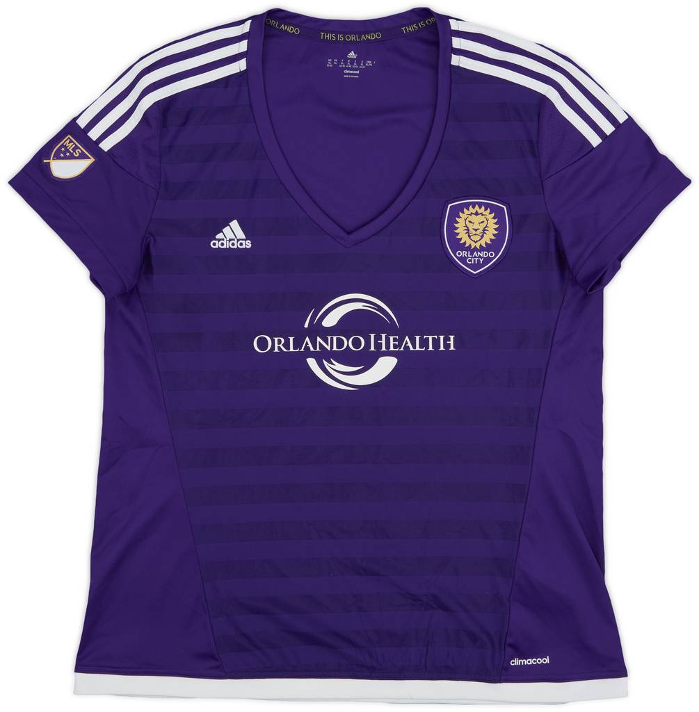 2016 Orlando City Home Shirt - 9/10 - (Women's XL)