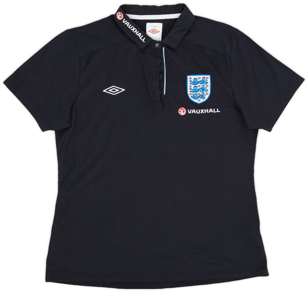 2012-13 England Umbro Polo Shirt - 9/10 - (Women's M)