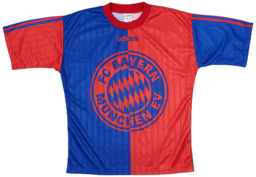 1995-96 Bayern Munich adidas Training Shirt - 9/10 - (S)