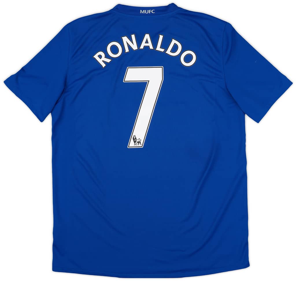 2008-09 Manchester United Third Shirt Ronaldo #7 - 8/10 - (L)