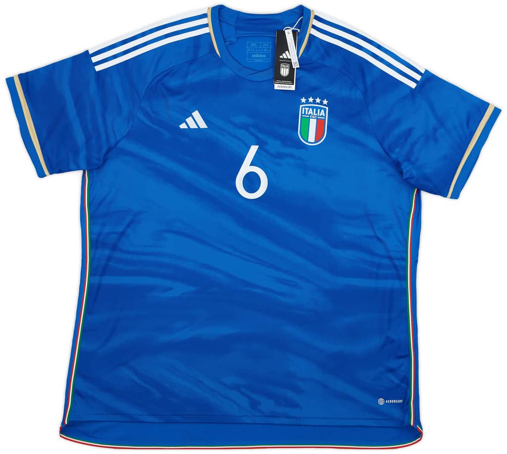 2023-24 Italy Home Shirt Verratti #6 (XXL)