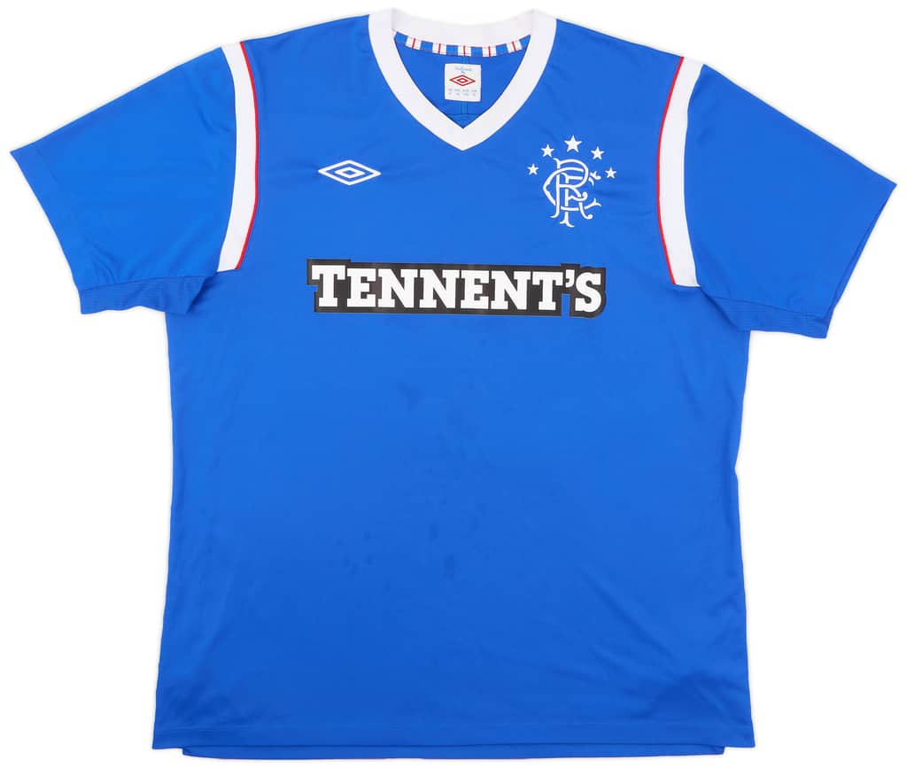 2011-12 Rangers Home Shirt - 8/10 - (XL)