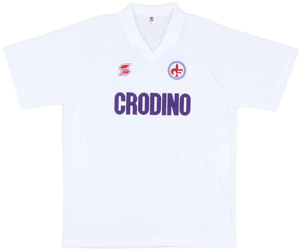 1988-89 Fiorentina ABM Reissue Away Shirt #10 (Baggio) - (XXL)