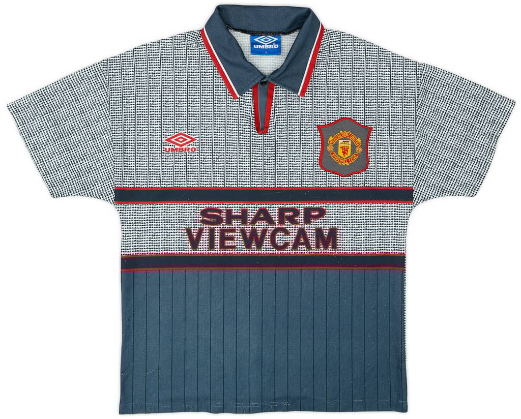 1995-96 Manchester United Away Shirt - 5/10 - (Y)