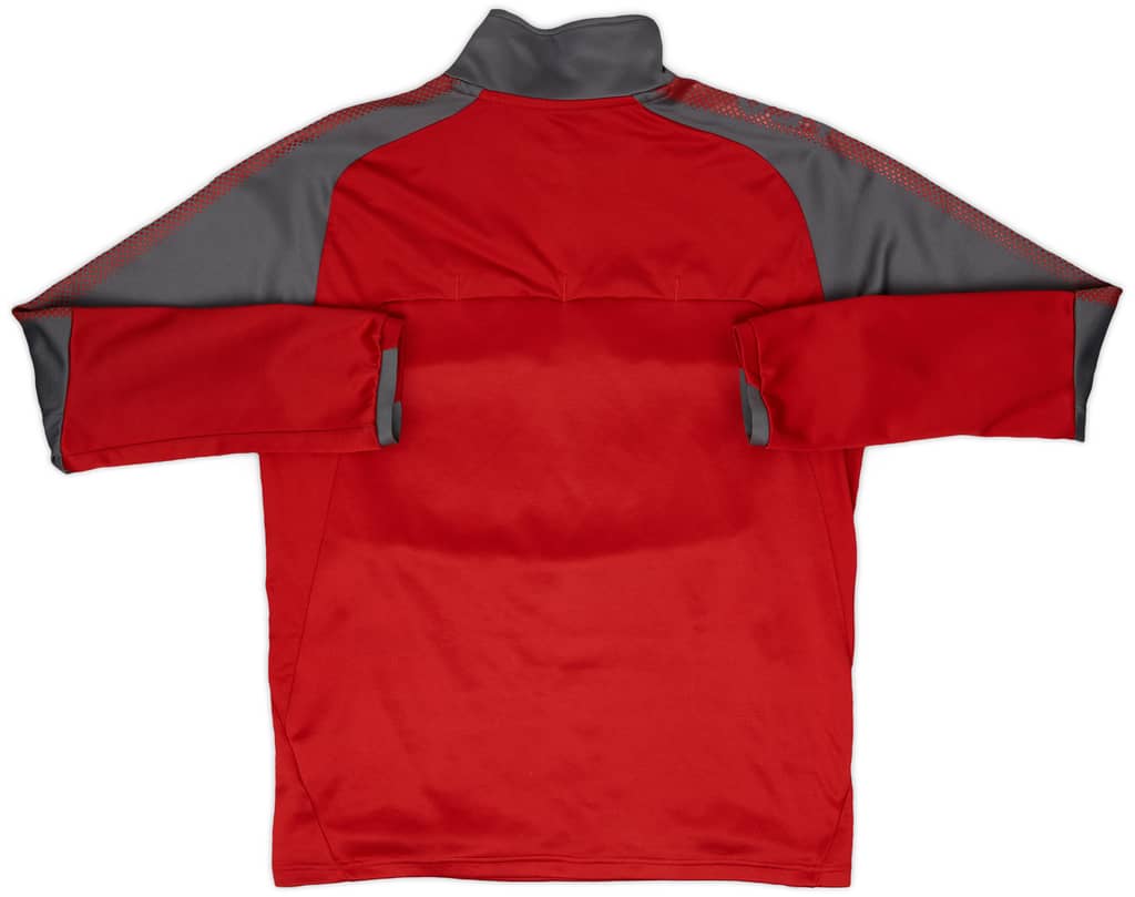 2017-18 Arsenal Puma 1/4 Zip Training Top - 8/10 - (M)