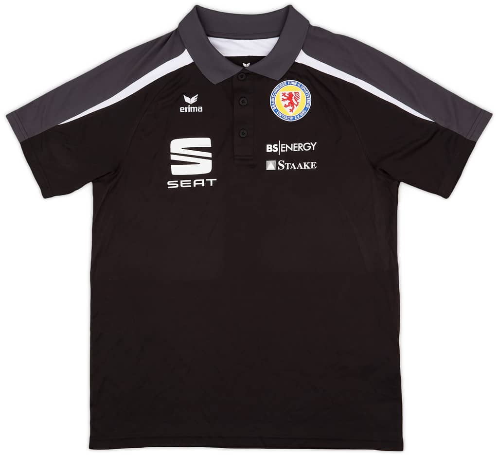 2018-19 Eintracht Braunschweig Erima Polo Shirt - 9/10 - (M)