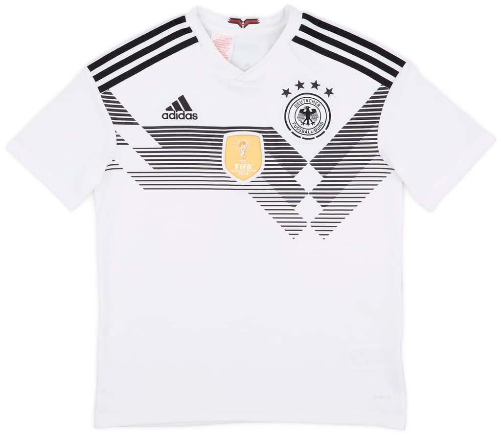 2018-19 Germany Home Shirt - 6/10 - (L.Boys)