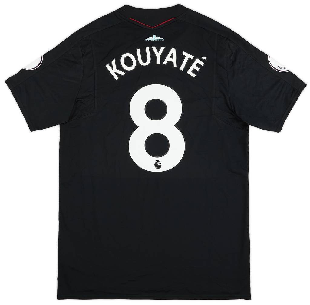 2017-18 West Ham Match Issue Away Shirt Kouyate #8