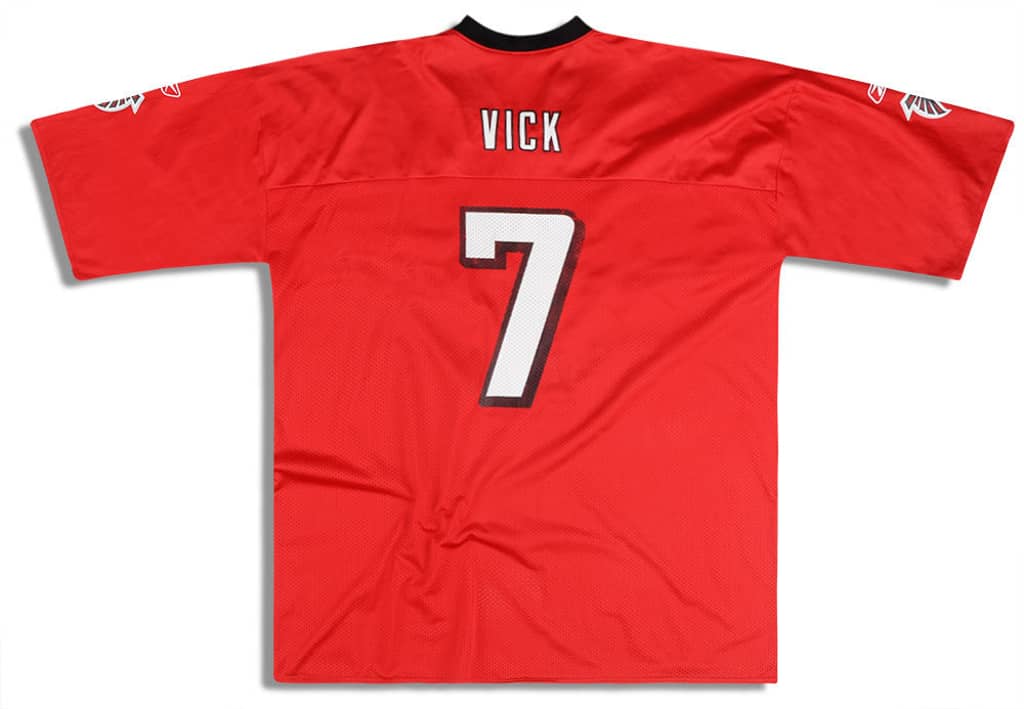 2005-06 Atlanta Falcons Vick #7 Reebok Replica Jersey (Home) XXL