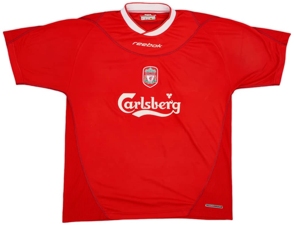 2002-04 Liverpool Home Shirt Owen #10 - 6/10 - (L)
